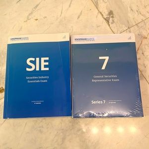 Knopman Marks Financial Training SIE & Series 7 License Exam Manual/Prep 3rd ed.